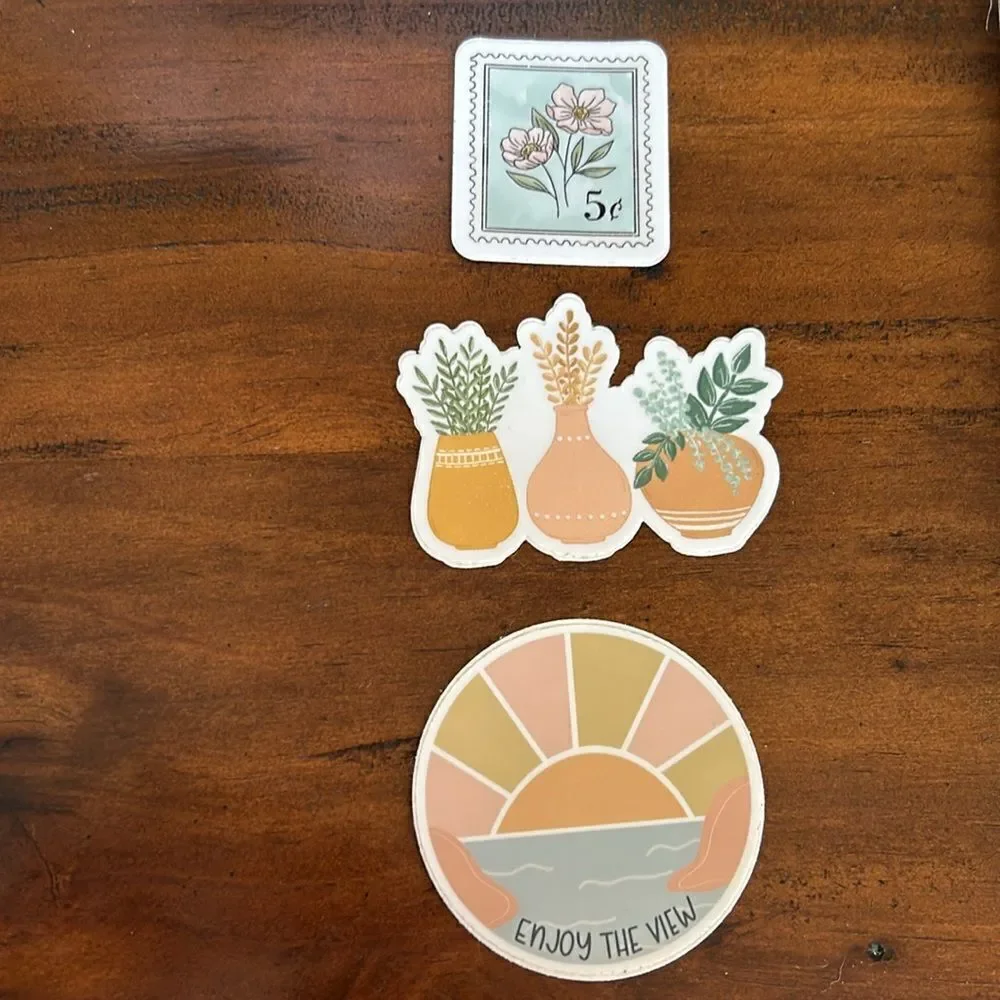 Elyse Breanne Notebook 3 Washi and 3 stickers all NeW Bundle